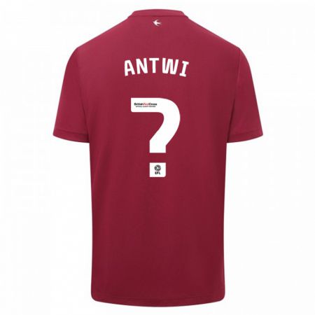 Kandiny Kinder Cameron Antwi #0 Rot Auswärtstrikot Trikot 2023/24 T-Shirt