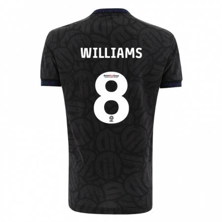 Kandiny Kinder Joe Williams #8 Schwarz Auswärtstrikot Trikot 2023/24 T-Shirt