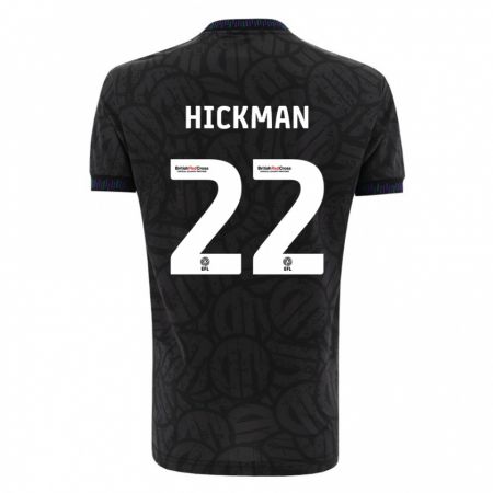 Kandiny Kinder Taylor Gardner-Hickman #22 Schwarz Auswärtstrikot Trikot 2023/24 T-Shirt