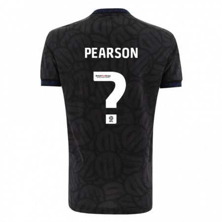 Kandiny Kinder Sam Pearson #0 Schwarz Auswärtstrikot Trikot 2023/24 T-Shirt