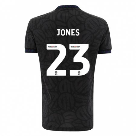 Kandiny Kinder Carrie Jones #23 Schwarz Auswärtstrikot Trikot 2023/24 T-Shirt