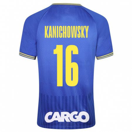 Kandiny Kinder Gabi Kanichowsky #16 Blau Auswärtstrikot Trikot 2023/24 T-Shirt