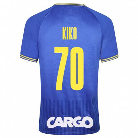 Kandiny Kinder Kiko Bondoso #70 Blau Auswärtstrikot Trikot 2023/24 T-Shirt