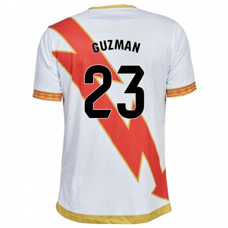 Kandiny Herren Miguel Guzmán #23 Weiß Heimtrikot Trikot 2023/24 T-Shirt