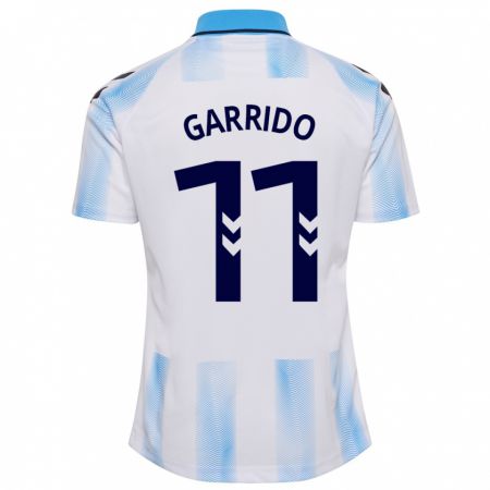 Kandiny Herren Rafael Garrido #11 Weiß Blau Heimtrikot Trikot 2023/24 T-Shirt