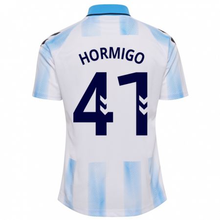 Kandiny Herren Cintia Hormigo #41 Weiß Blau Heimtrikot Trikot 2023/24 T-Shirt