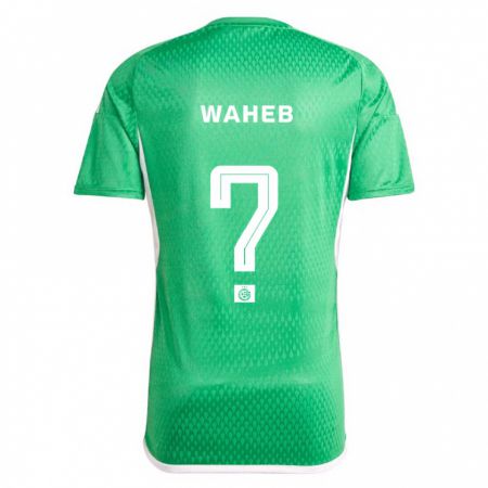 Kandiny Herren Adir Waheb #0 Weiß Blau Heimtrikot Trikot 2023/24 T-Shirt