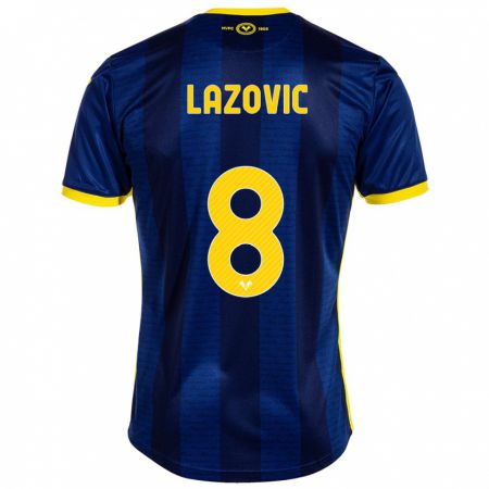 Kandiny Herren Darko Lazović #8 Marine Heimtrikot Trikot 2023/24 T-Shirt