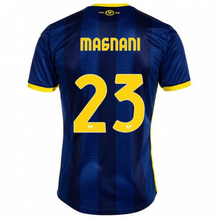 Kandiny Herren Giangiacomo Magnani #23 Marine Heimtrikot Trikot 2023/24 T-Shirt