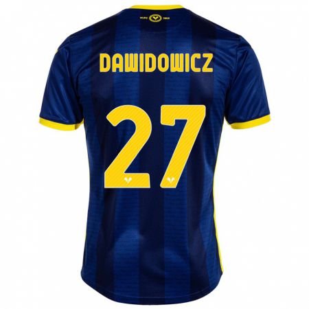 Kandiny Herren Pawel Dawidowicz #27 Marine Heimtrikot Trikot 2023/24 T-Shirt