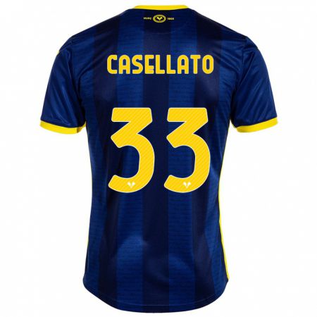 Kandiny Herren Elisa Casellato #33 Marine Heimtrikot Trikot 2023/24 T-Shirt