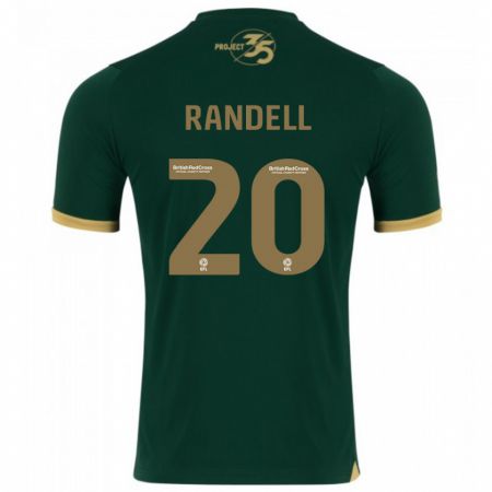 Kandiny Herren Adam Randell #20 Grün Heimtrikot Trikot 2023/24 T-Shirt
