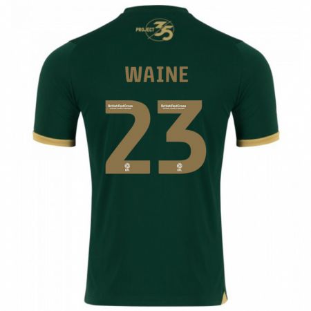 Kandiny Herren Ben Waine #23 Grün Heimtrikot Trikot 2023/24 T-Shirt