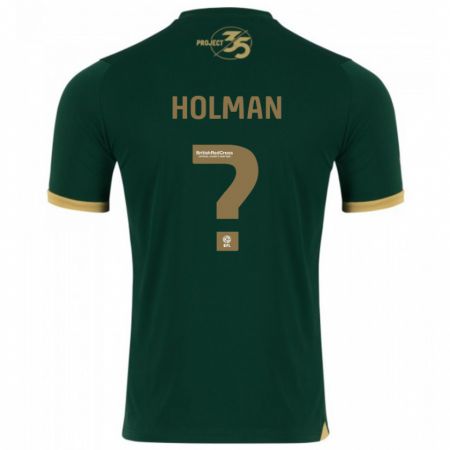 Kandiny Herren Daniel Holman #0 Grün Heimtrikot Trikot 2023/24 T-Shirt