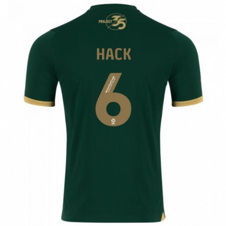 Kandiny Herren Lucy Hack #6 Grün Heimtrikot Trikot 2023/24 T-Shirt