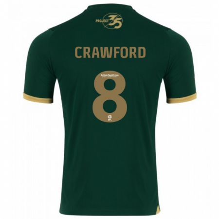 Kandiny Herren Imy Crawford #8 Grün Heimtrikot Trikot 2023/24 T-Shirt