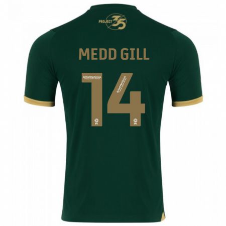 Kandiny Herren Tamsin Medd-Gill #14 Grün Heimtrikot Trikot 2023/24 T-Shirt