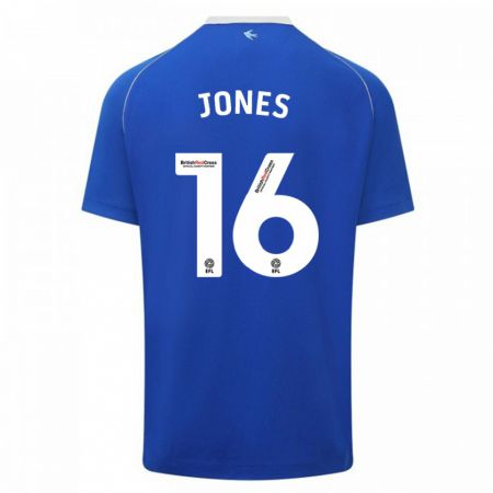 Kandiny Herren Ellie Jones #16 Blau Heimtrikot Trikot 2023/24 T-Shirt