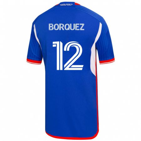 Kandiny Herren Gabriela Bórquez #12 Blau Heimtrikot Trikot 2023/24 T-Shirt
