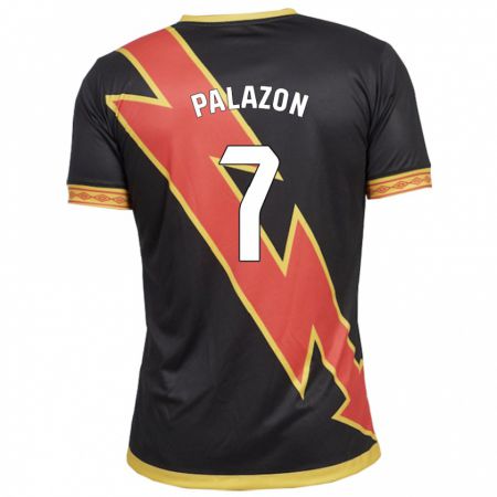 Kandiny Herren Isi Palazón #7 Schwarz Auswärtstrikot Trikot 2023/24 T-Shirt