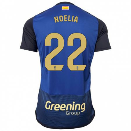 Kandiny Herren Noelia Salas Mullens #22 Marine Auswärtstrikot Trikot 2023/24 T-Shirt