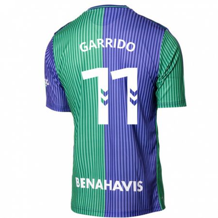 Kandiny Herren Rafael Garrido #11 Grün Blau Auswärtstrikot Trikot 2023/24 T-Shirt