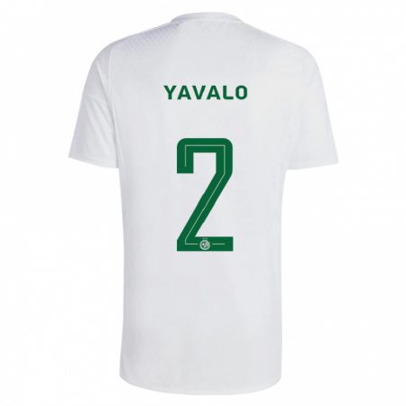 Kandiny Herren Gatachao Yavalo #2 Grün Blau Auswärtstrikot Trikot 2023/24 T-Shirt