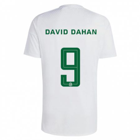 Kandiny Herren Omer David Dahan #9 Grün Blau Auswärtstrikot Trikot 2023/24 T-Shirt