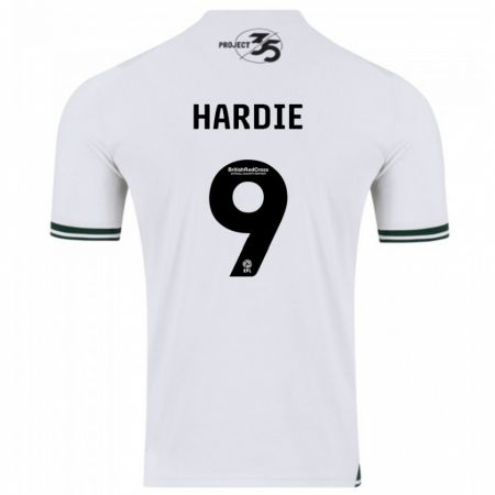 Kandiny Herren Ryan Hardie #9 Weiß Auswärtstrikot Trikot 2023/24 T-Shirt