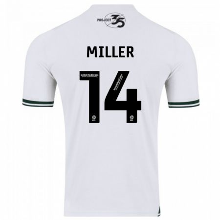 Kandiny Herren Mickel Miller #14 Weiß Auswärtstrikot Trikot 2023/24 T-Shirt