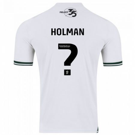 Kandiny Herren Daniel Holman #0 Weiß Auswärtstrikot Trikot 2023/24 T-Shirt