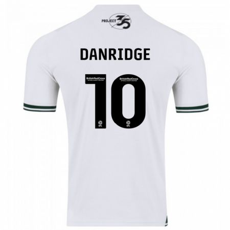 Kandiny Herren Rebecca Danridge #10 Weiß Auswärtstrikot Trikot 2023/24 T-Shirt