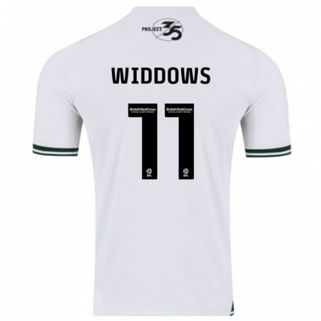 Kandiny Herren Jade Widdows #11 Weiß Auswärtstrikot Trikot 2023/24 T-Shirt