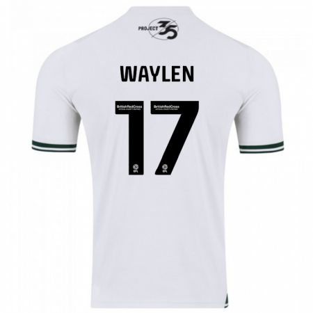 Kandiny Herren Libby Waylen #17 Weiß Auswärtstrikot Trikot 2023/24 T-Shirt