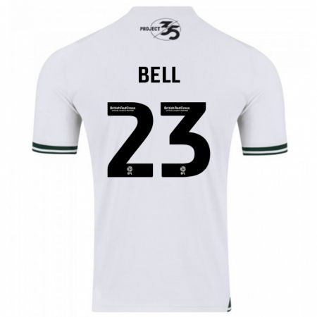 Kandiny Herren Katelyn Bell #23 Weiß Auswärtstrikot Trikot 2023/24 T-Shirt