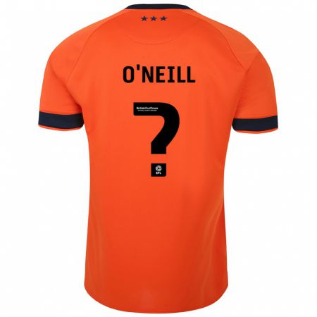 Kandiny Herren Seth O'neill #0 Orangefarben Auswärtstrikot Trikot 2023/24 T-Shirt