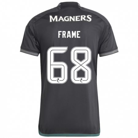 Kandiny Herren Mitchel Frame #68 Schwarz Auswärtstrikot Trikot 2023/24 T-Shirt