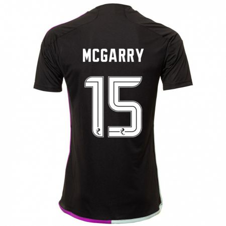 Kandiny Herren James Mcgarry #15 Schwarz Auswärtstrikot Trikot 2023/24 T-Shirt