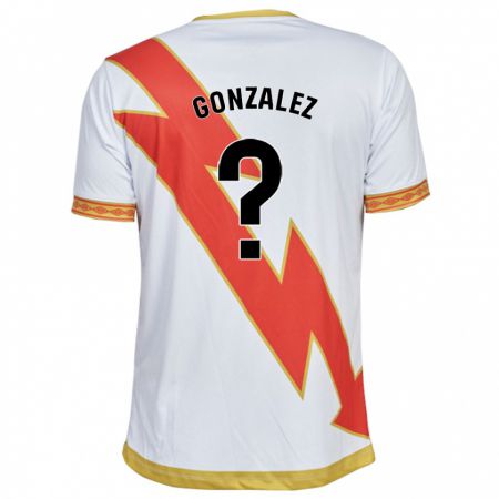 Kandiny Damen Aitor González #0 Weiß Heimtrikot Trikot 2023/24 T-Shirt