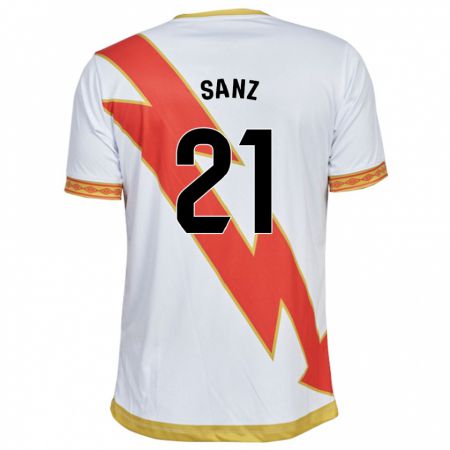 Kandiny Damen Luismi Sanz #21 Weiß Heimtrikot Trikot 2023/24 T-Shirt