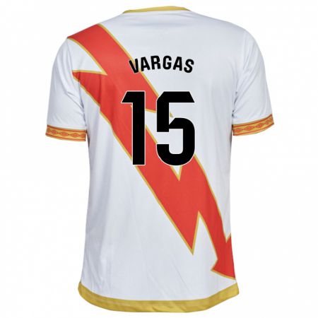 Kandiny Damen Rosario Vargas Sarasqueta #15 Weiß Heimtrikot Trikot 2023/24 T-Shirt