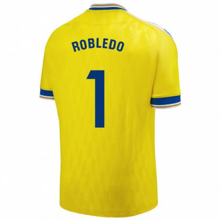 Kandiny Damen Robledo #1 Gelb Heimtrikot Trikot 2023/24 T-Shirt