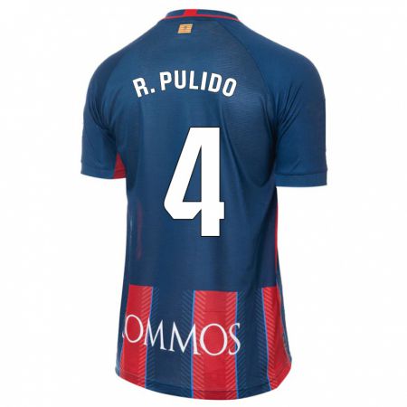 Kandiny Damen Rubén Pulido #4 Marine Heimtrikot Trikot 2023/24 T-Shirt