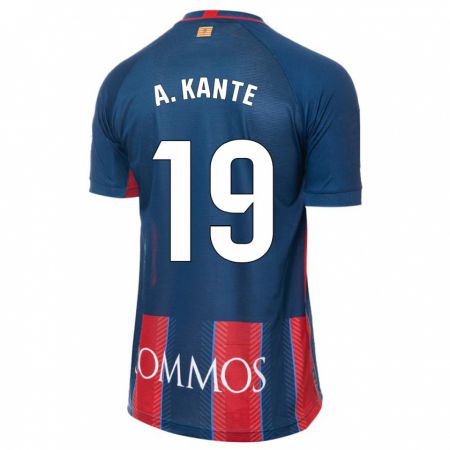 Kandiny Damen Abou Kanté #19 Marine Heimtrikot Trikot 2023/24 T-Shirt