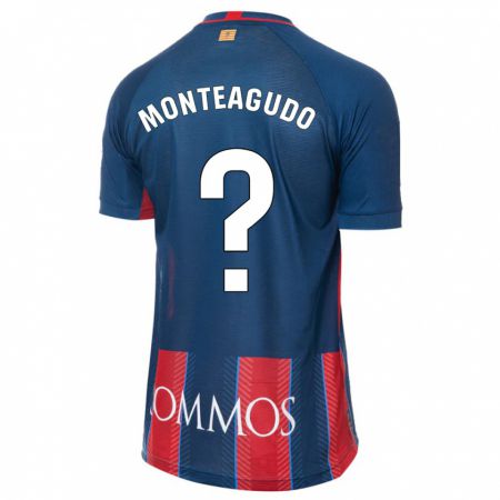 Kandiny Damen Miguel Monteagudo #0 Marine Heimtrikot Trikot 2023/24 T-Shirt