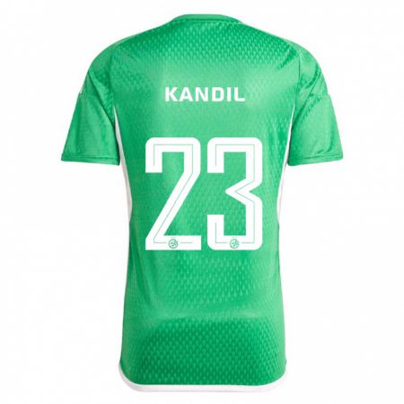 Kandiny Damen Maor Kandil #23 Weiß Blau Heimtrikot Trikot 2023/24 T-Shirt