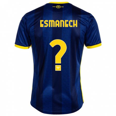 Kandiny Damen Inigo Esmanech #0 Marine Heimtrikot Trikot 2023/24 T-Shirt