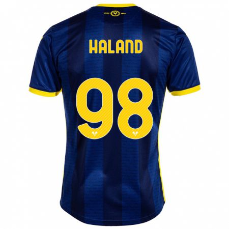 Kandiny Damen Benedicte Iversen Håland #98 Marine Heimtrikot Trikot 2023/24 T-Shirt