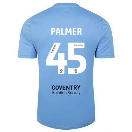 Kandiny Damen Kasey Palmer #45 Himmelblau Heimtrikot Trikot 2023/24 T-Shirt