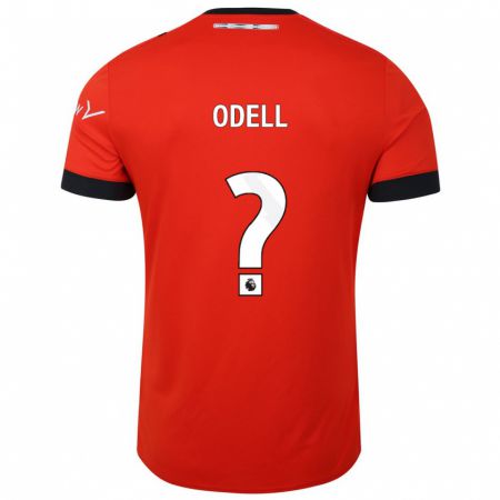 Kandiny Damen Josh Odell #0 Rot Heimtrikot Trikot 2023/24 T-Shirt